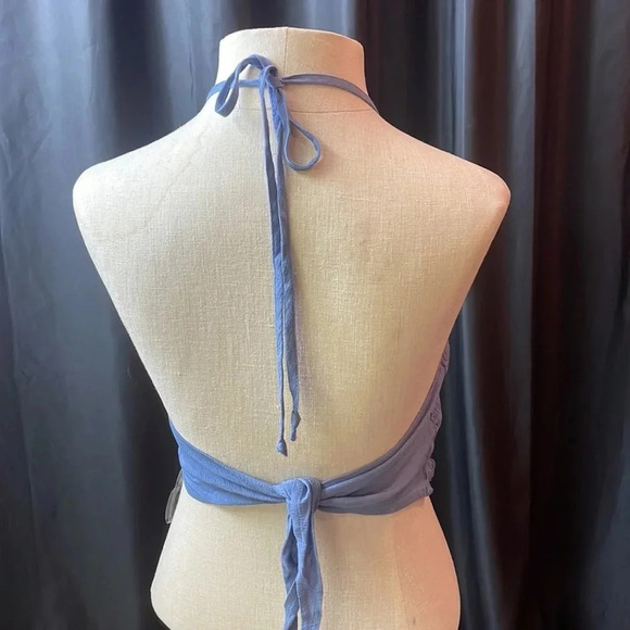 Blue PAC Sun‎ Halter Top M - Picture 2 of 5